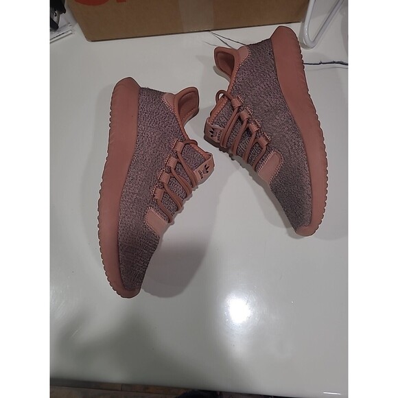 Size 7.5 - Adidas Tubular Shadow Pink Women's Running, Excellent Condition - Picture 4 of 8